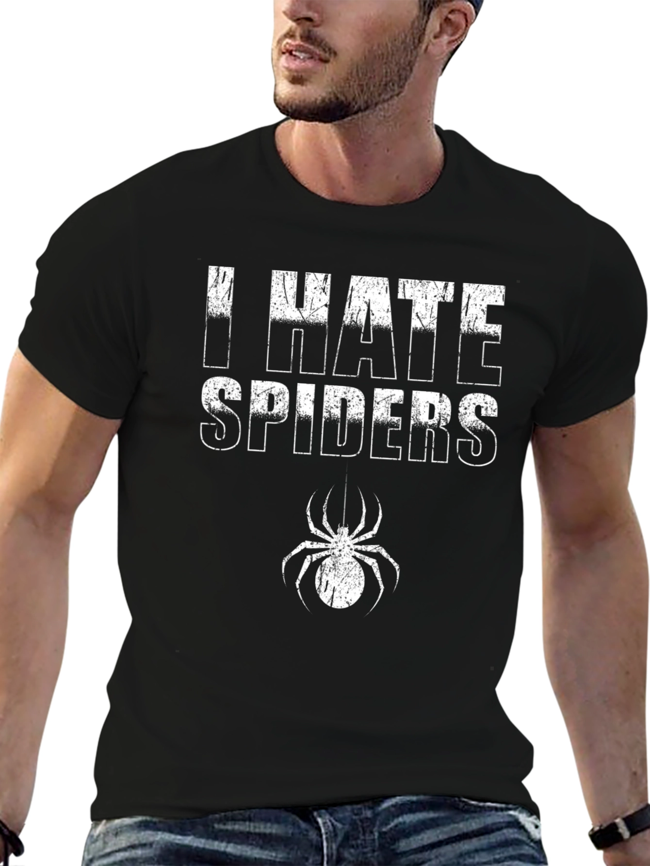 I Hate Spiders Graphic T-Shirt