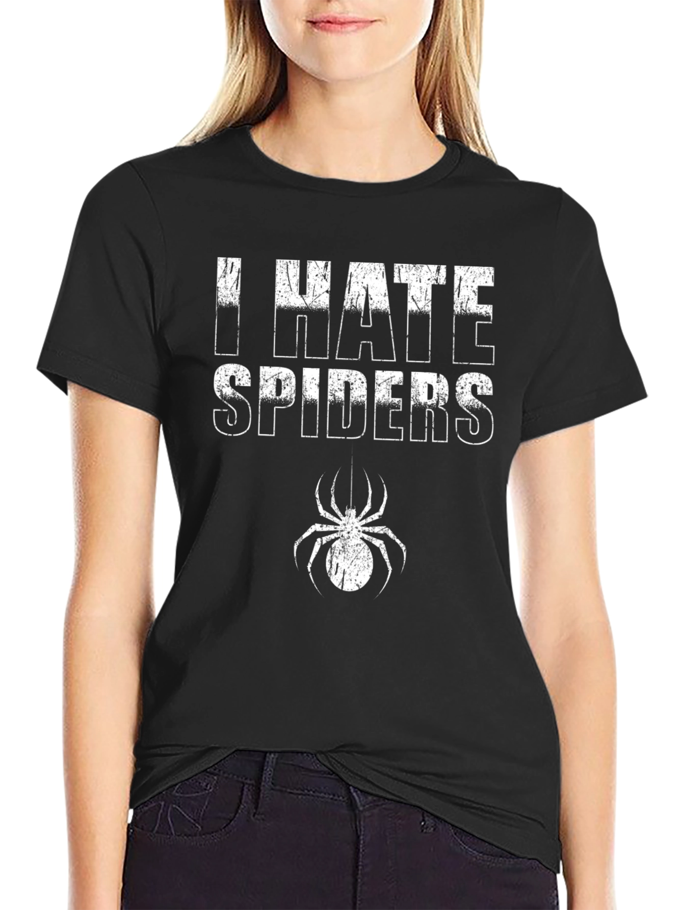 I Hate Spiders Graphic T-Shirt
