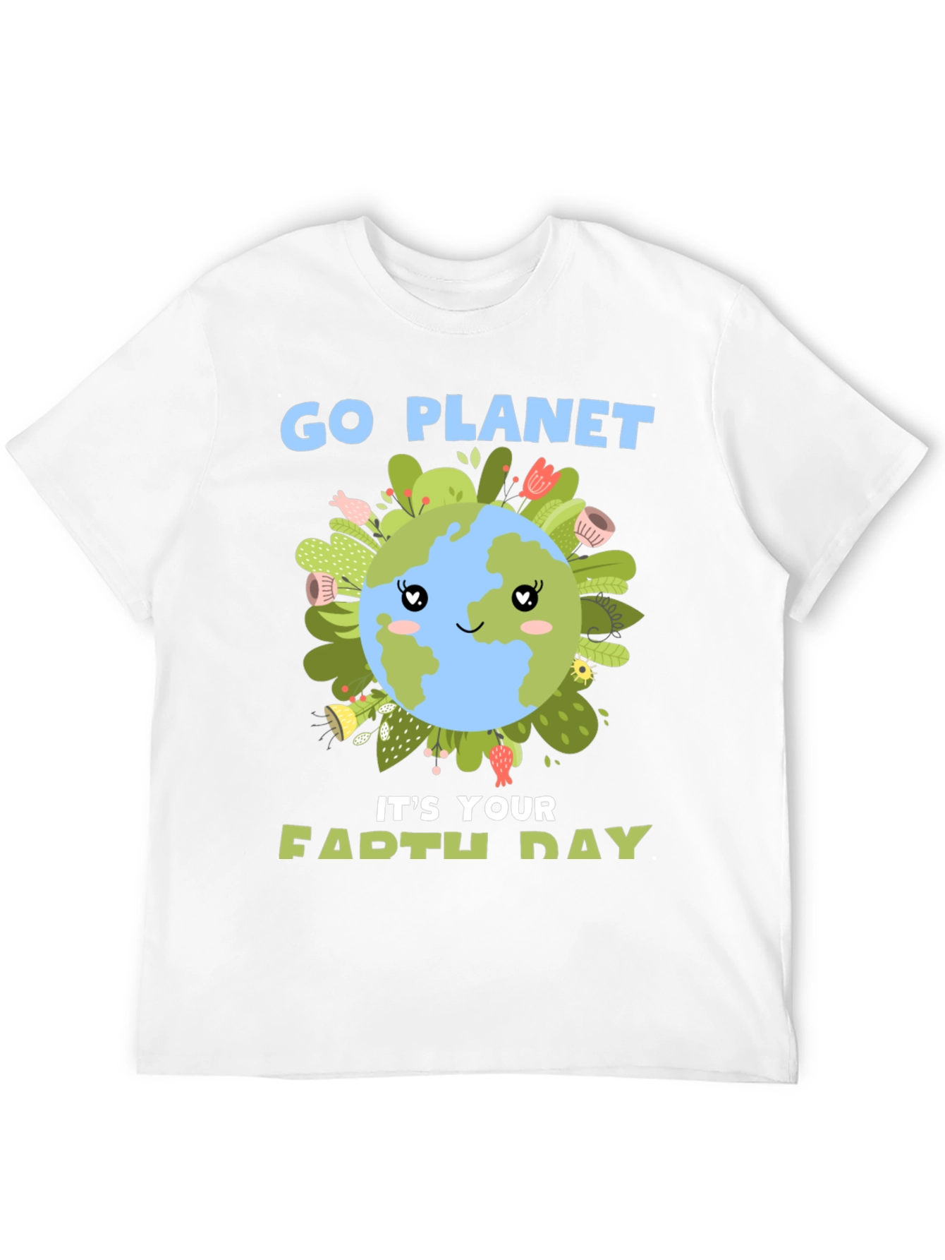 Go Planet T-Shirt - Earth Day Tee