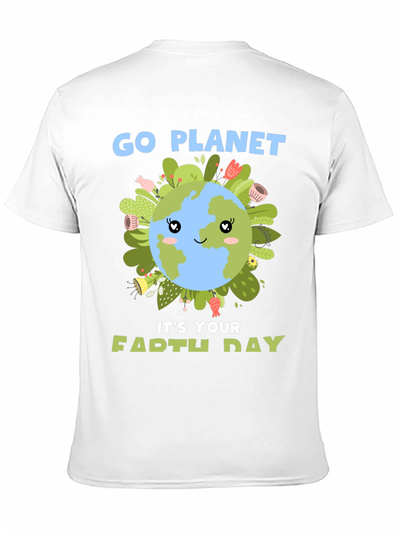 Go Planet T-Shirt - Earth Day Tee