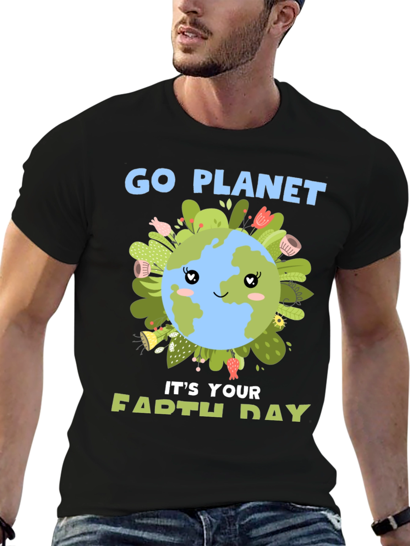 Go Planet T-Shirt - Earth Day Tee