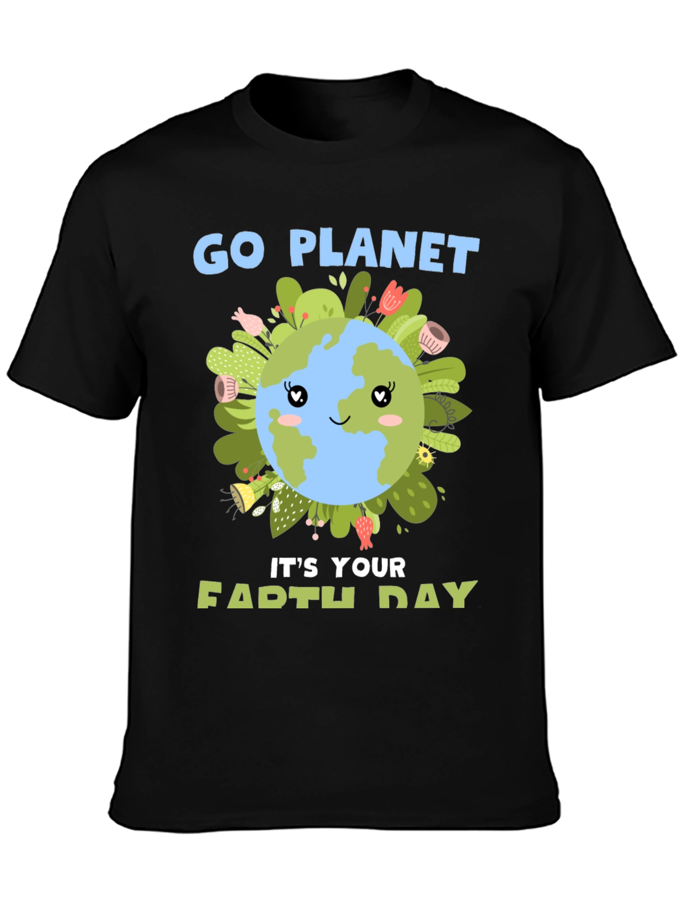 Go Planet T-Shirt - Earth Day Tee