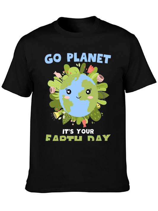 Go Planet T-Shirt - Earth Day Tee
