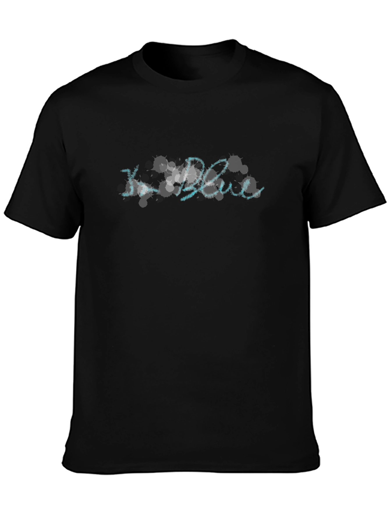 Ink Blue Black T-Shirt