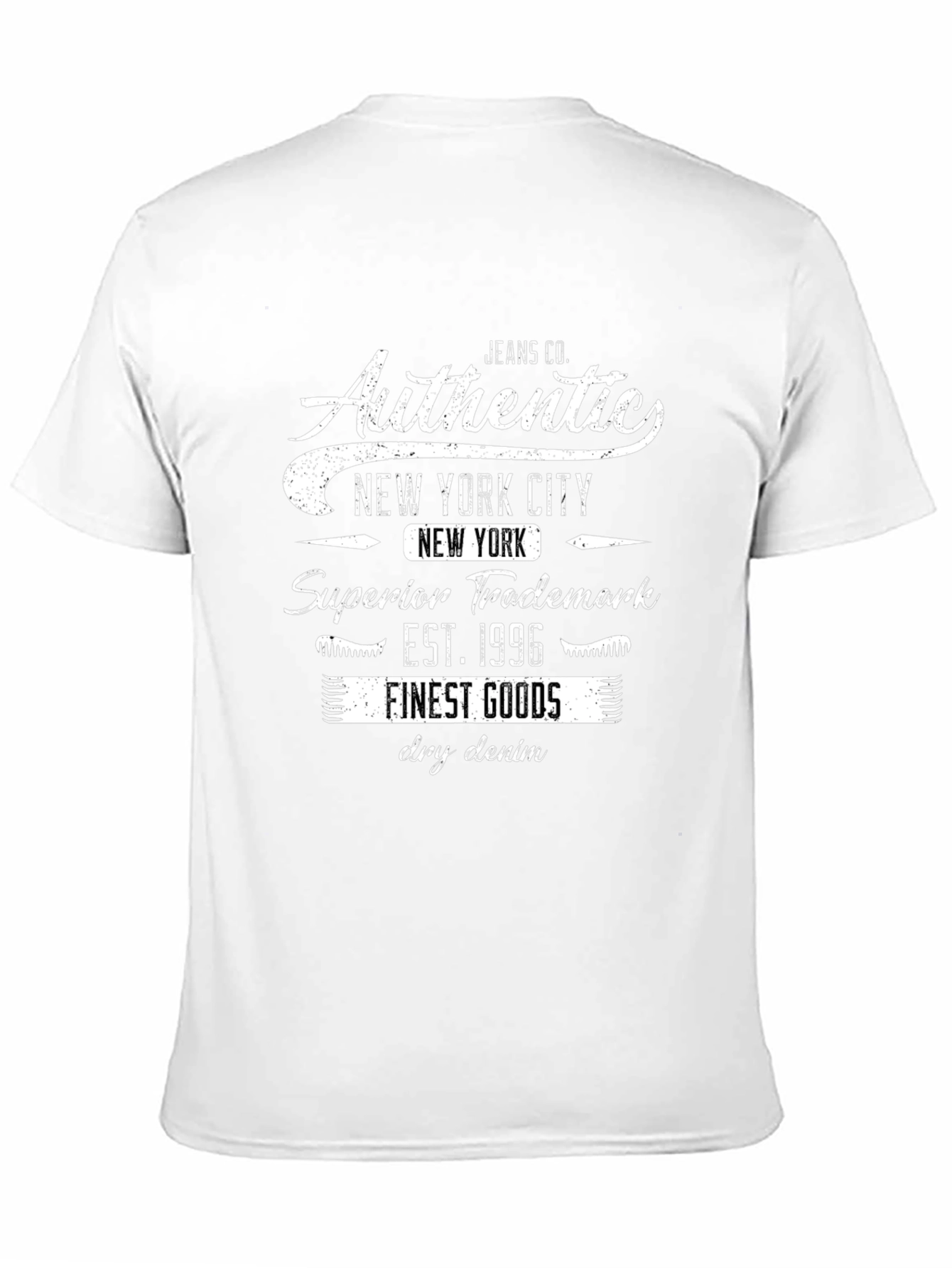 Authentic New York City Black Graphic Tee