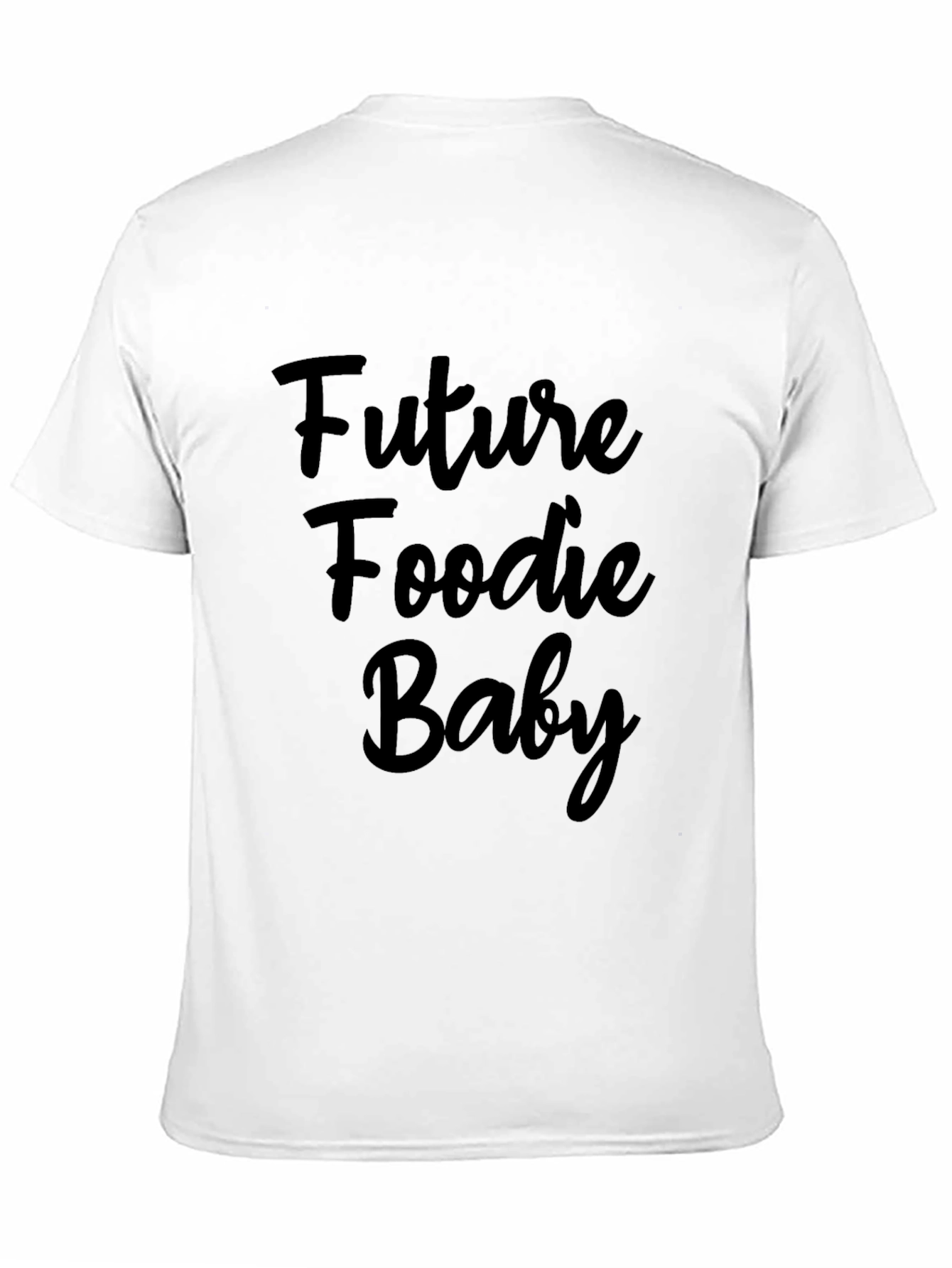 Future Foodie Baby Black T-Shirt