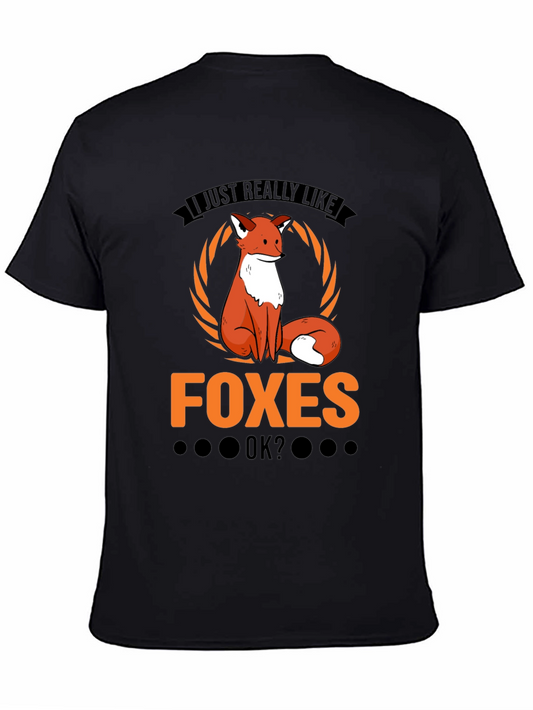 I Just Really Like Foxes OK? T-Shirt