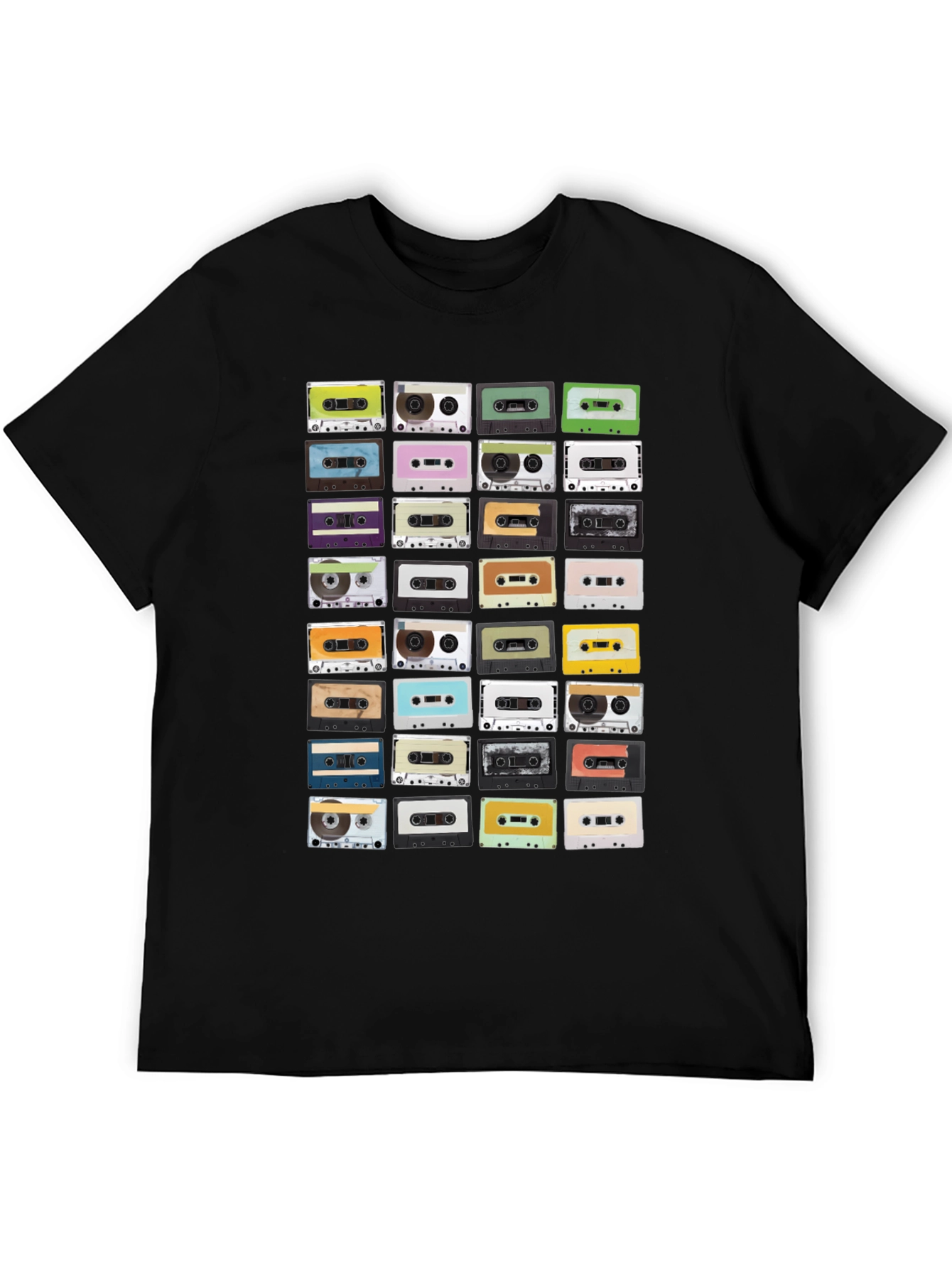 Retro Cassette Tape T-Shirt - Music Lover Tee