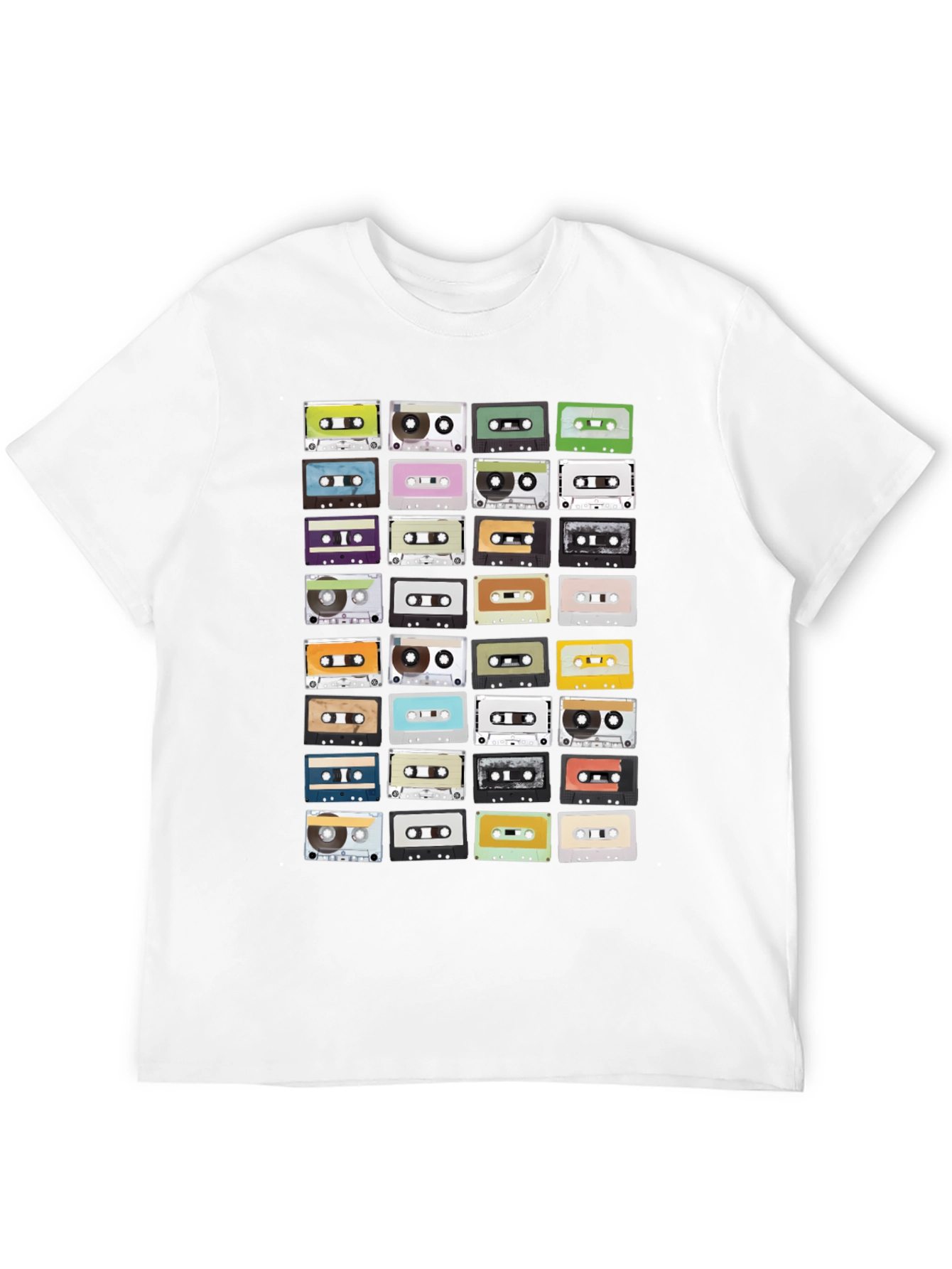 Retro Cassette Tape T-Shirt - Music Lover Tee