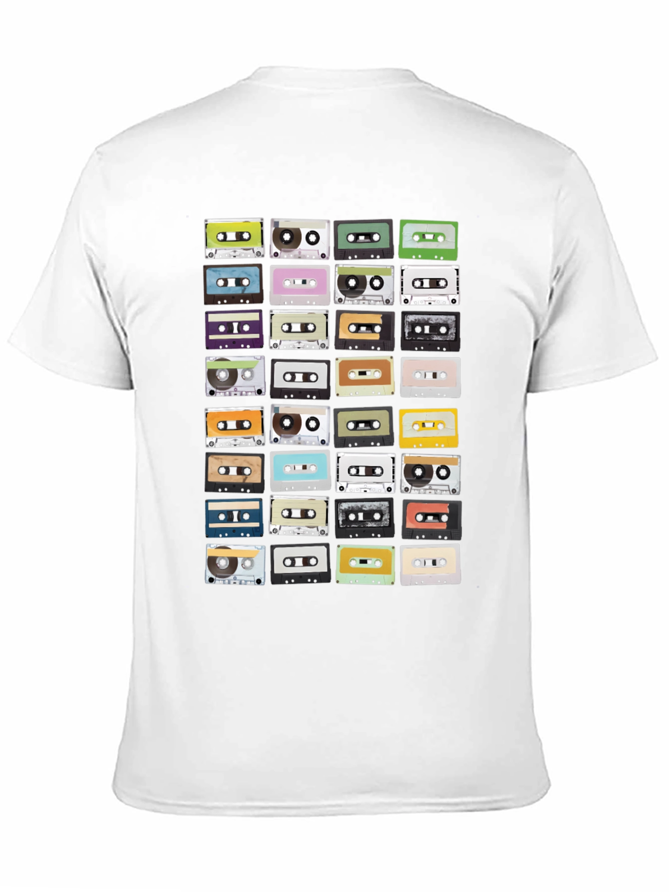 Retro Cassette Tape T-Shirt - Music Lover Tee