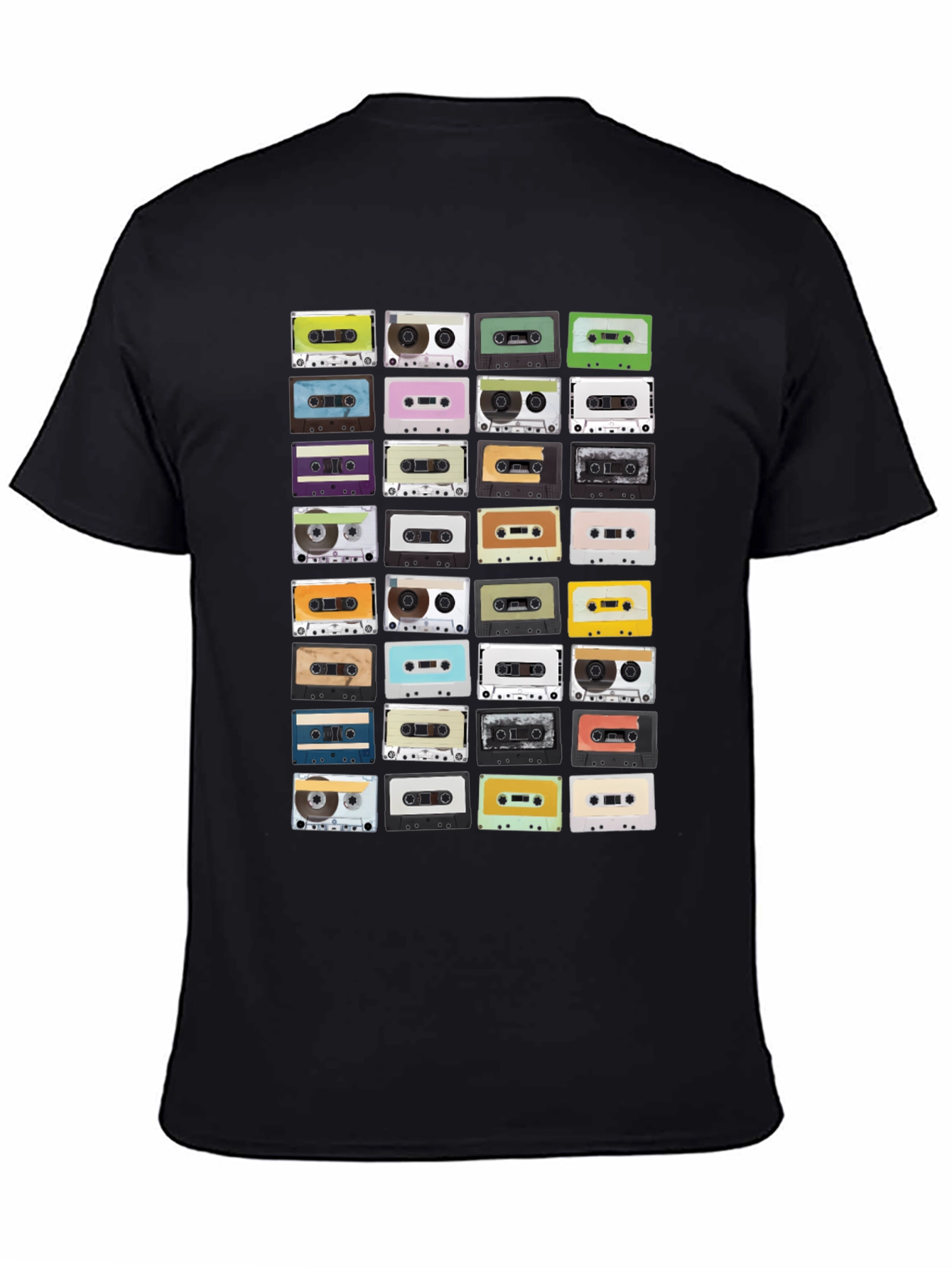 Retro Cassette Tape T-Shirt - Music Lover Tee