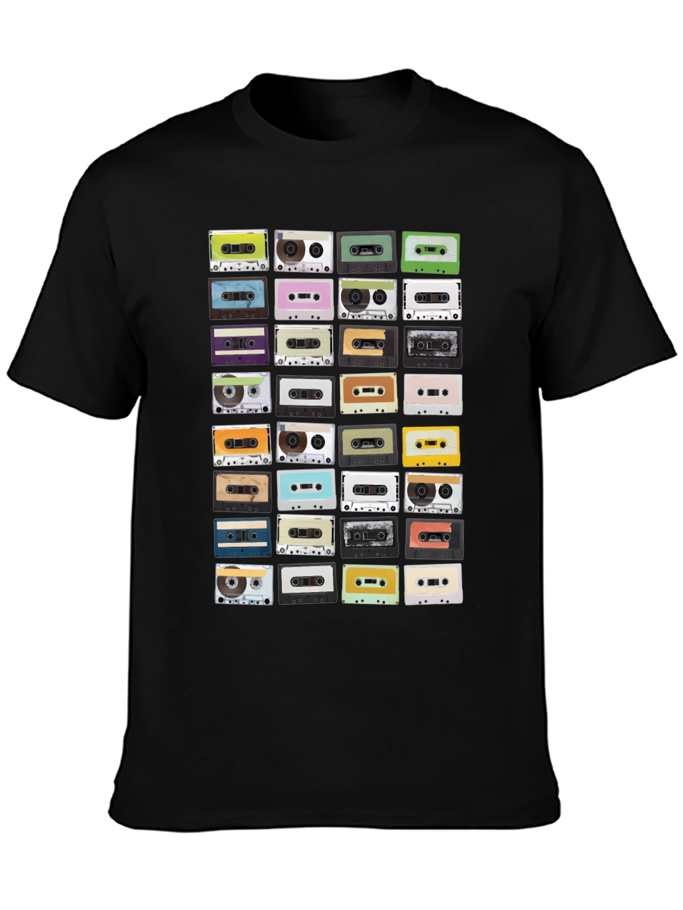 Retro Cassette Tape T-Shirt - Music Lover Tee