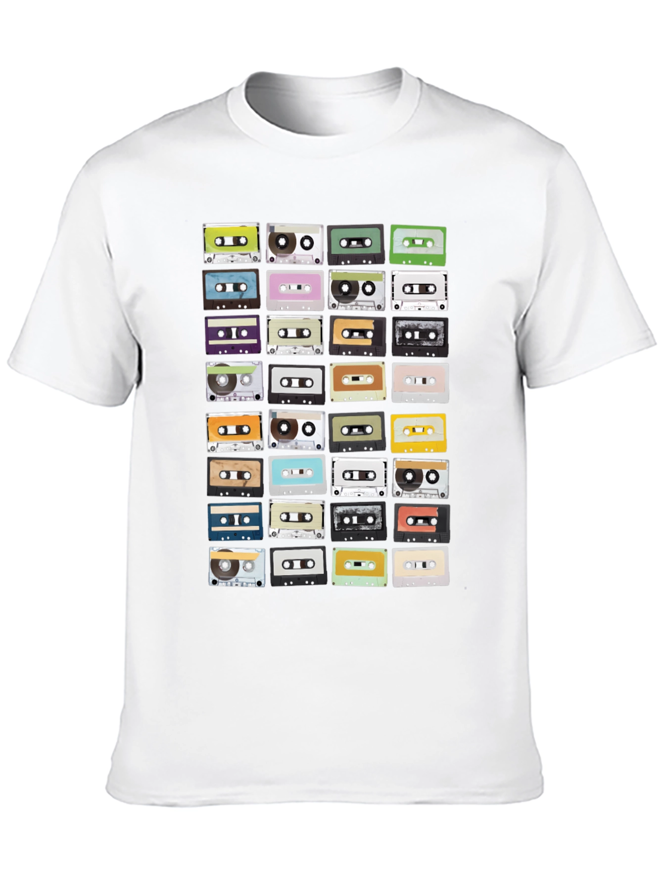 Retro Cassette Tape T-Shirt - Music Lover Tee