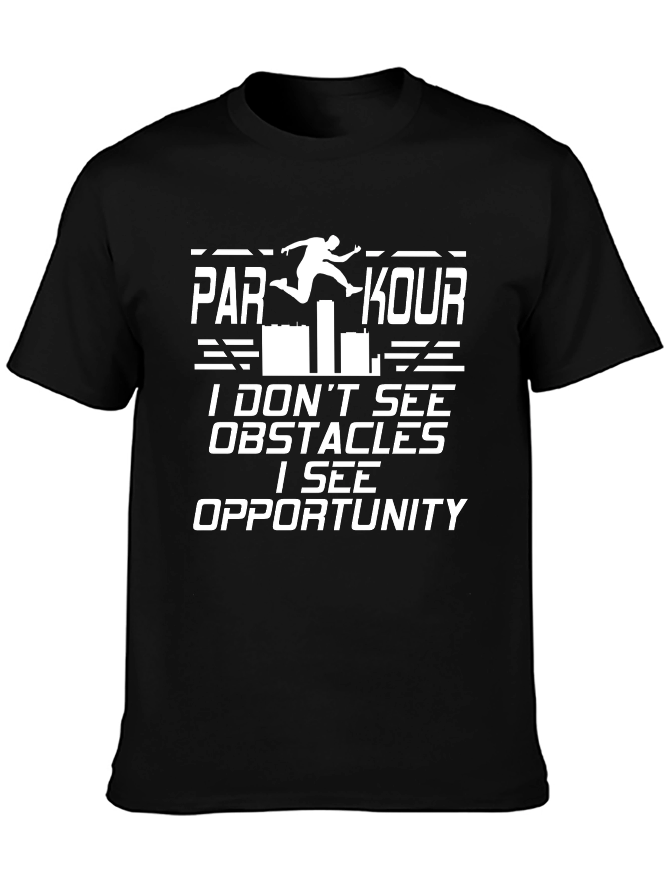 Parkour Opportunity T-Shirt Black