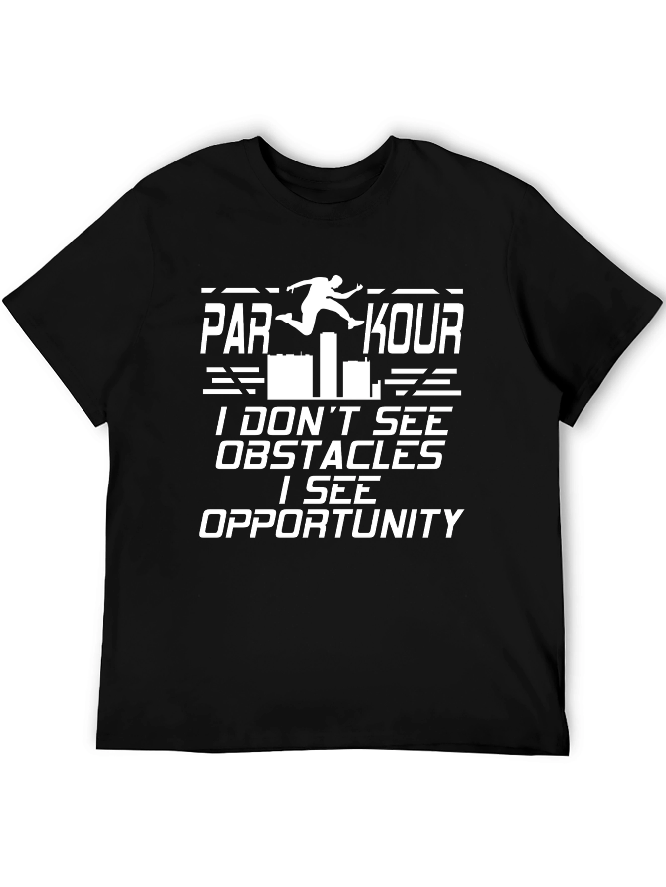 Parkour Opportunity T-Shirt Black