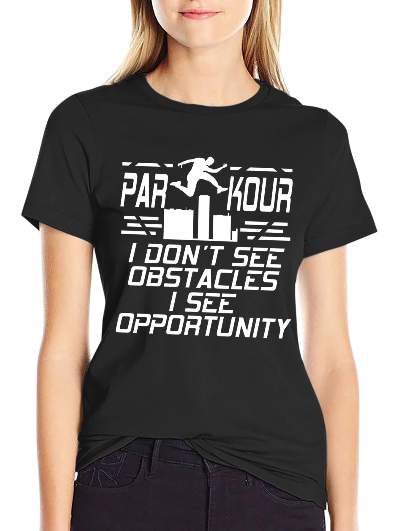 Parkour Opportunity T-Shirt Black