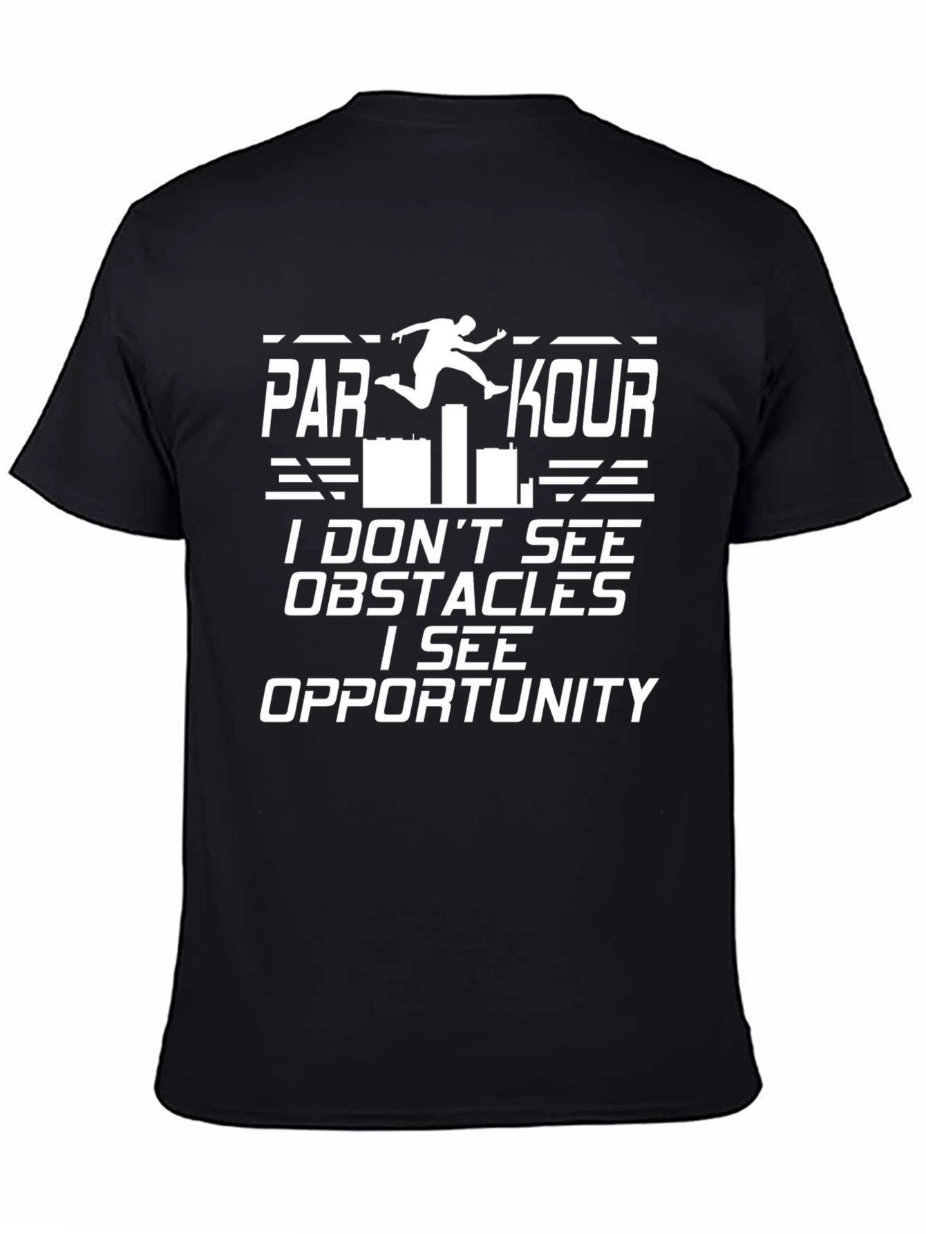 Parkour Opportunity T-Shirt Black