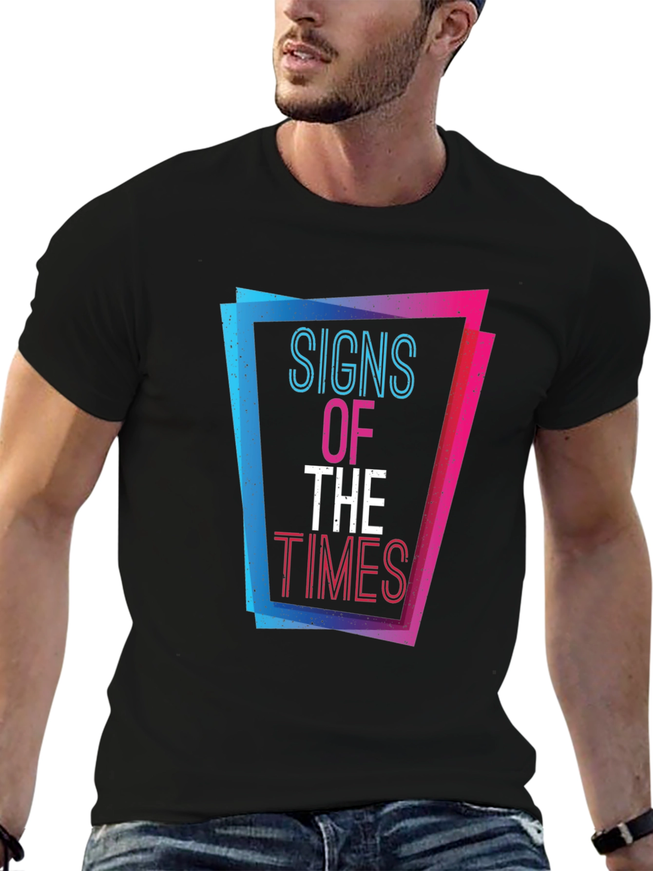 Signs of the Times Graphic T-Shirt - Black