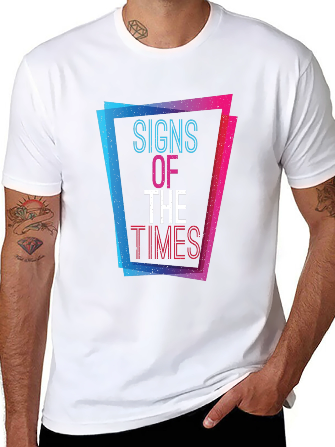 Signs of the Times Graphic T-Shirt - Black
