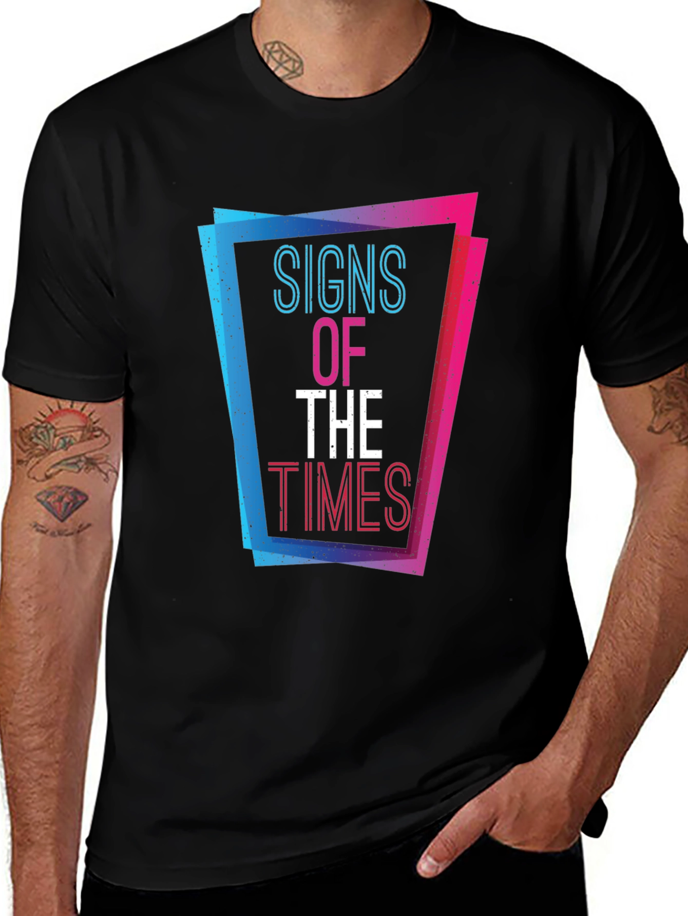 Signs of the Times Graphic T-Shirt - Black
