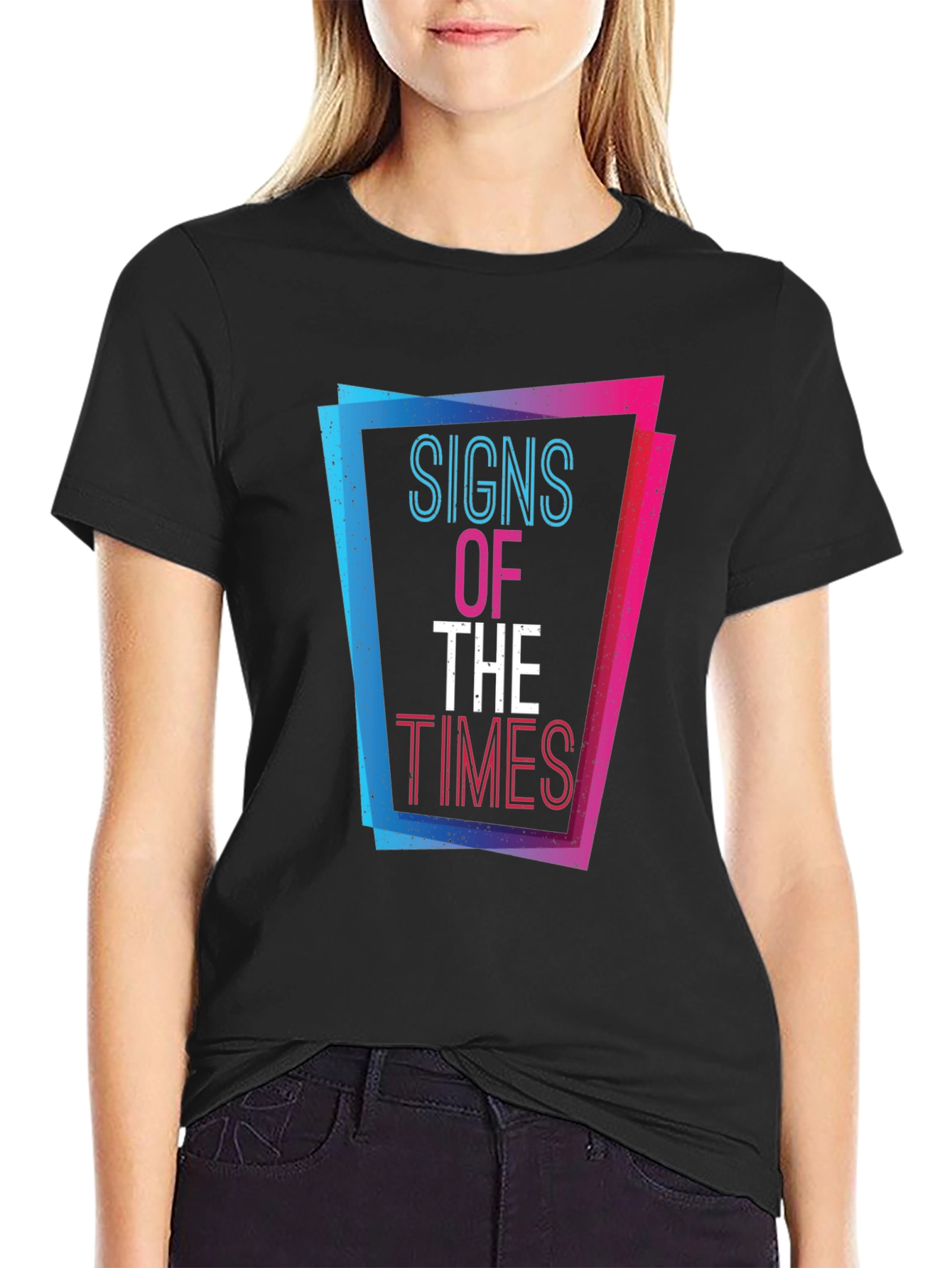 Signs of the Times Graphic T-Shirt - Black