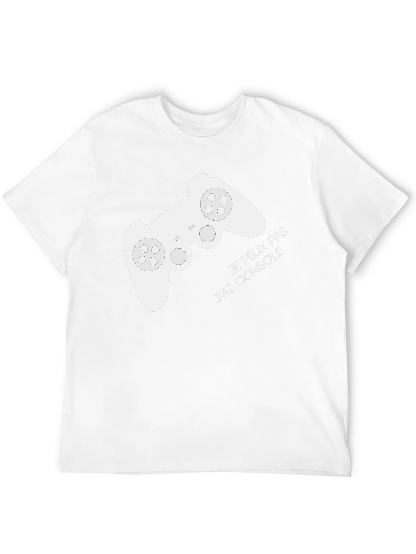 Funny Gamer T-Shirt - Je Peux Pas Jai Console