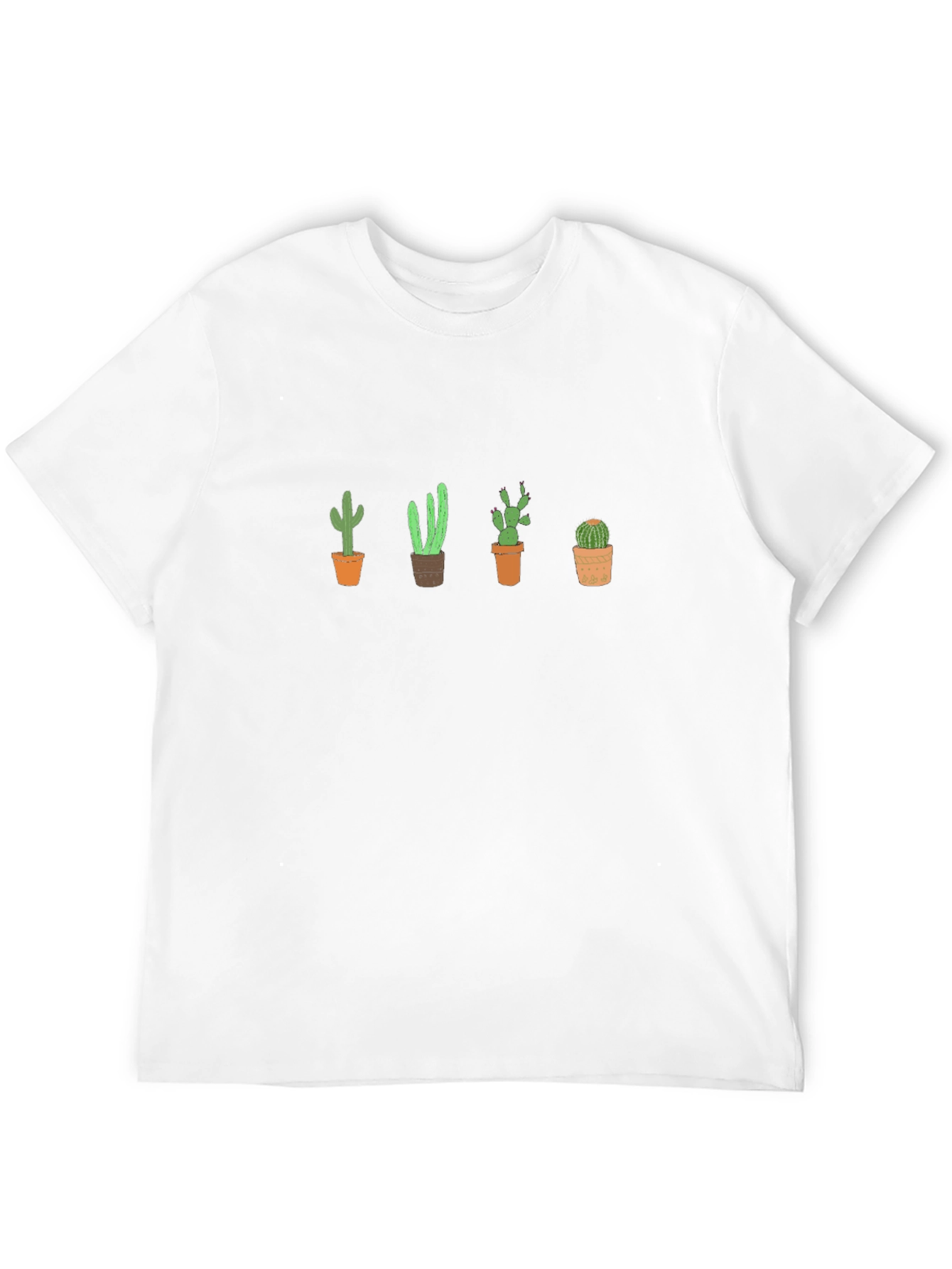 Cactus Plant Lover T-Shirt - Black