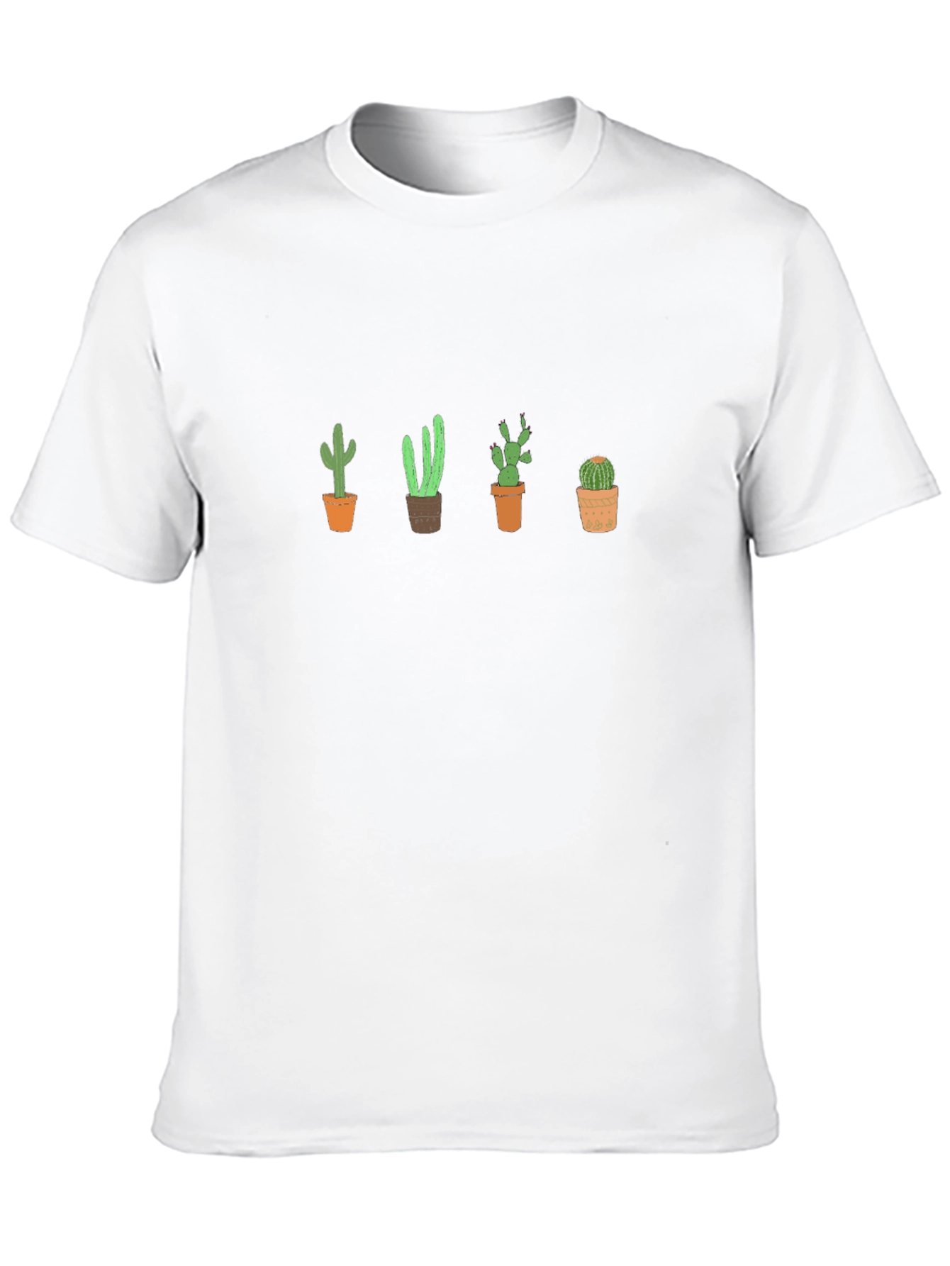 Cactus Plant Lover T-Shirt - Black