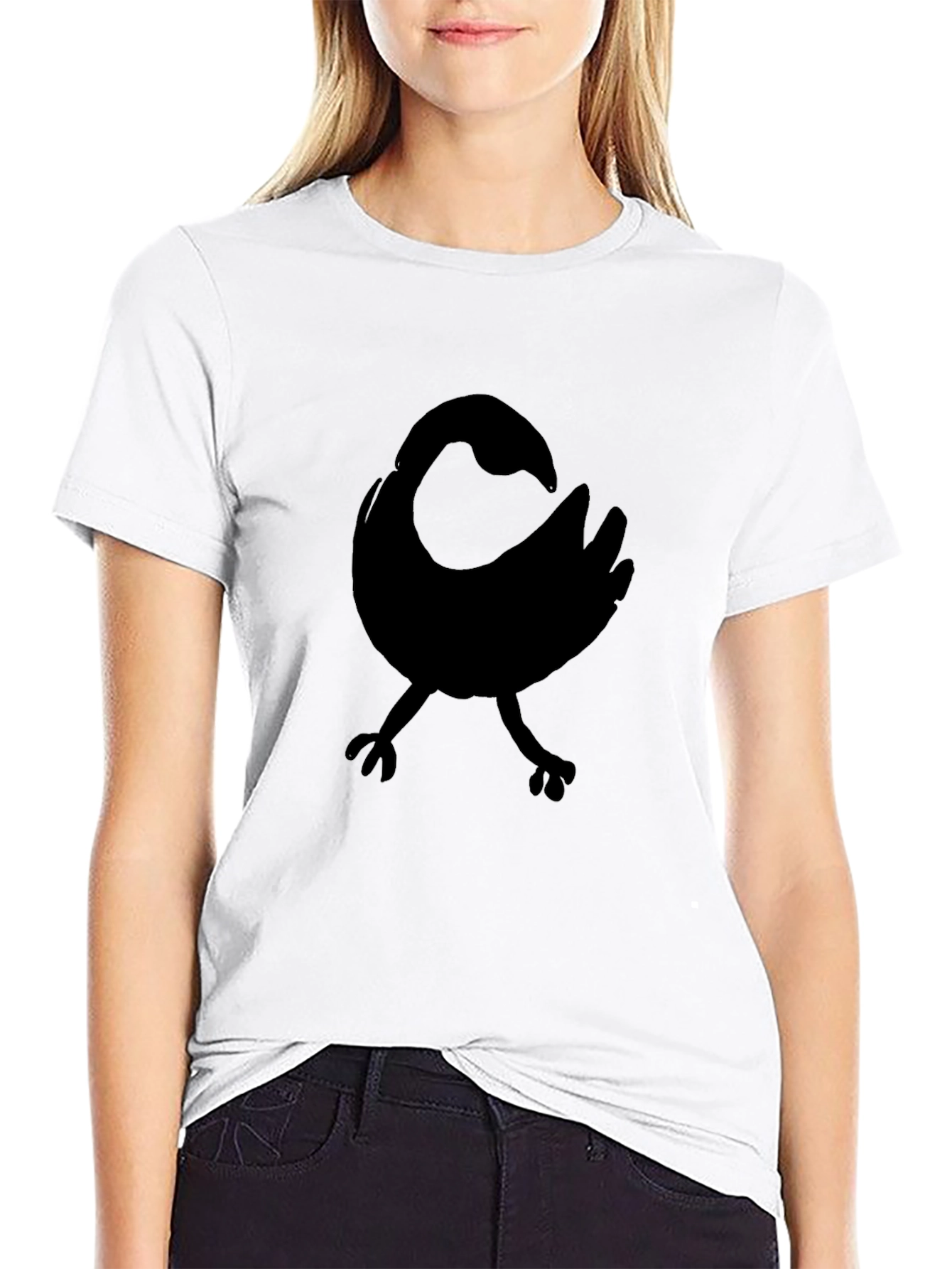 Black Sankofa Bird T-Shirt