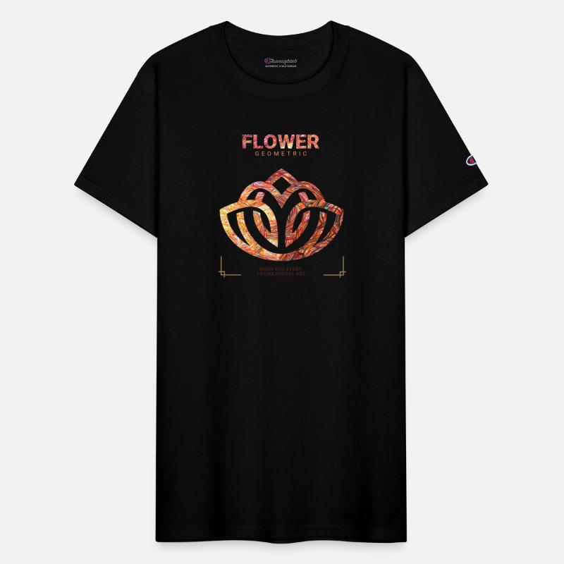 Abstract elegant leaf flower