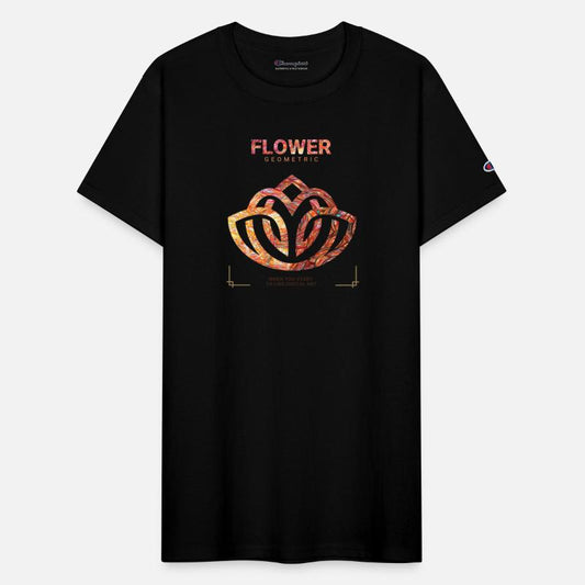 Abstract elegant leaf flower