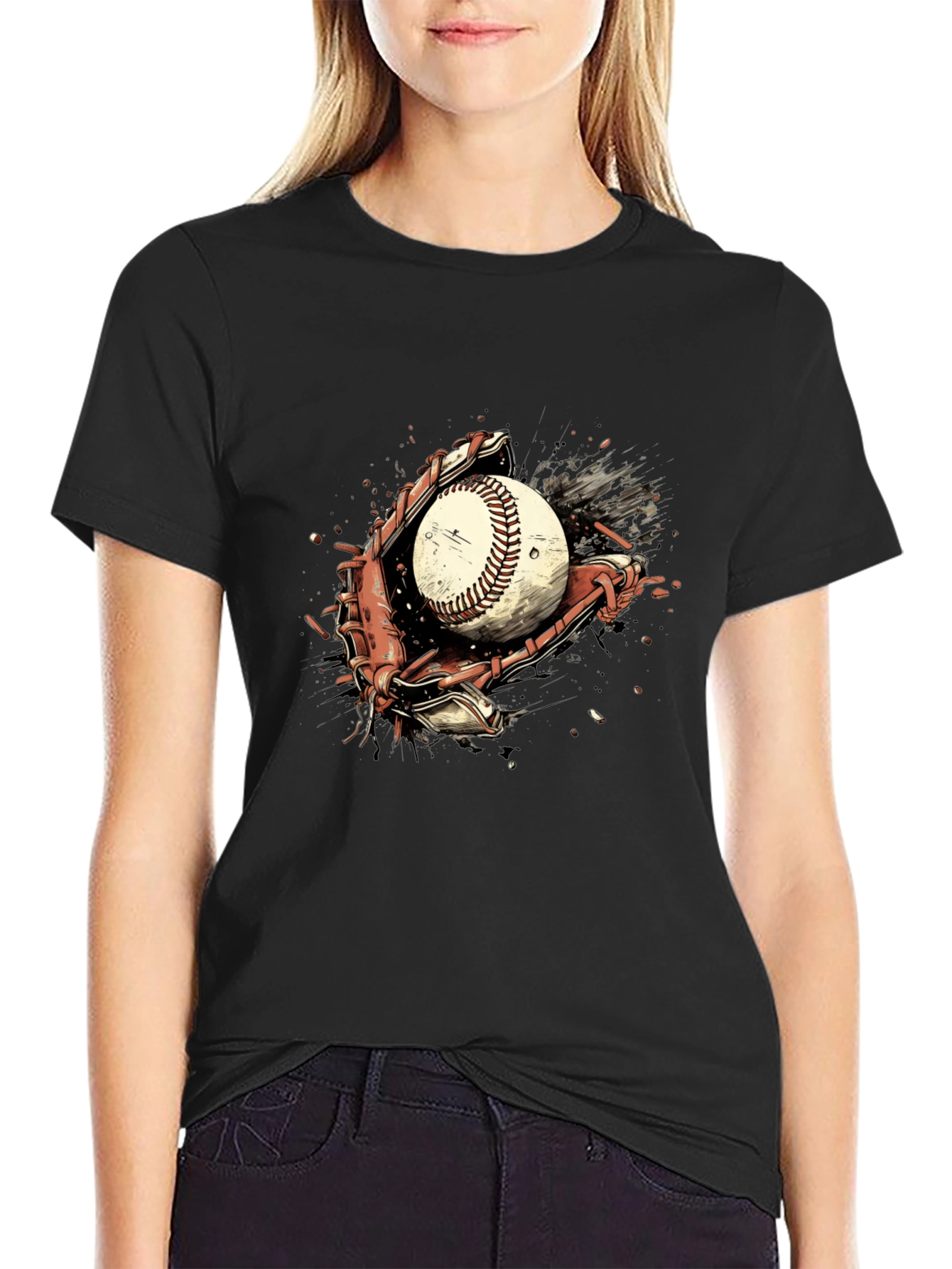 Baseball Glove Catch T-Shirt
