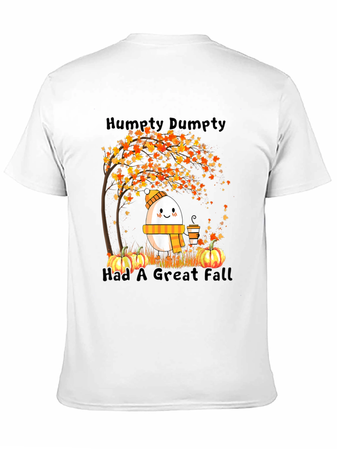 Humpty Dumpty Fall T-Shirt Autumn Design