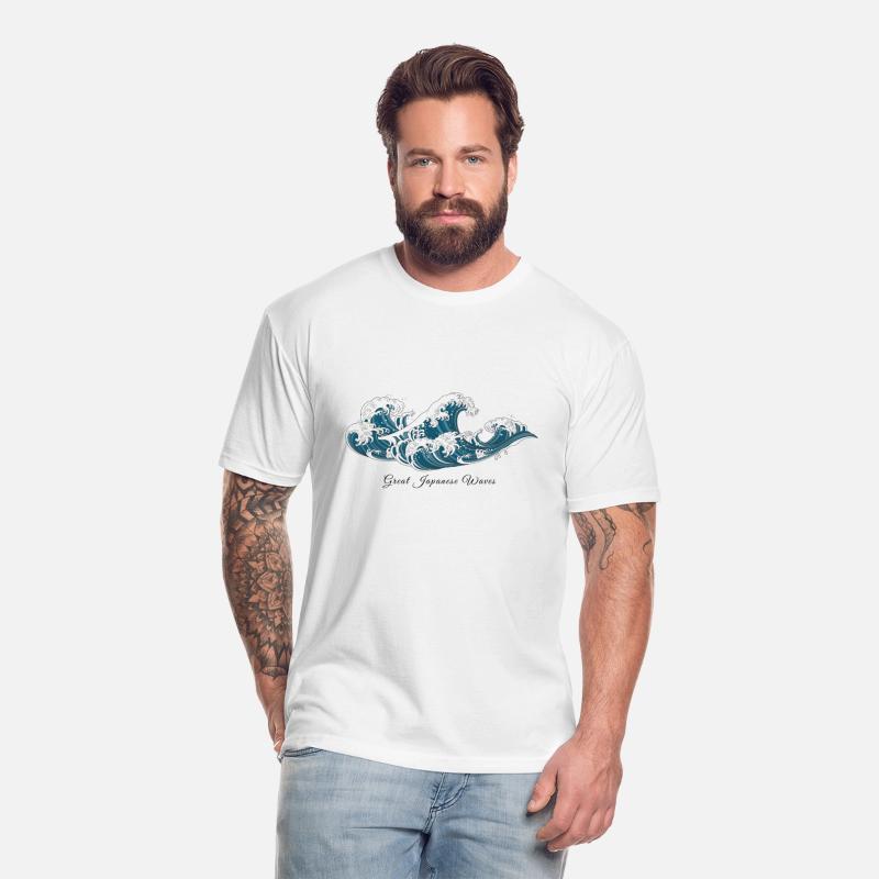Aesthetic Japanese Waves T Shirt