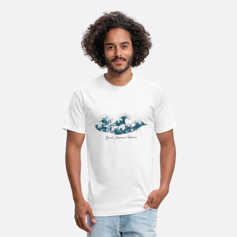 Aesthetic Japanese Waves T Shirt