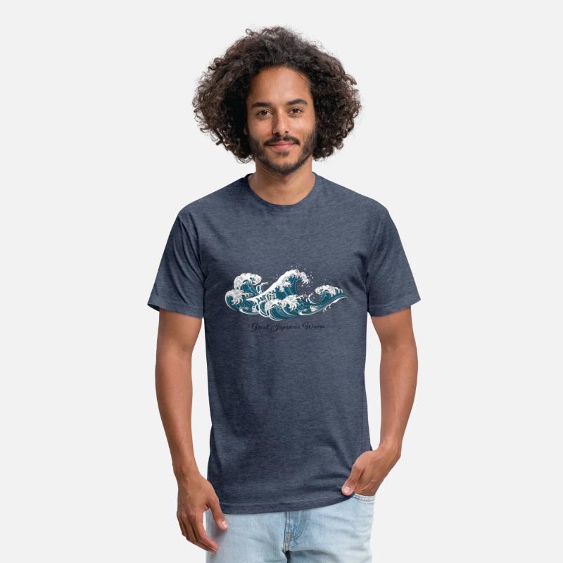 Aesthetic Japanese Waves T Shirt