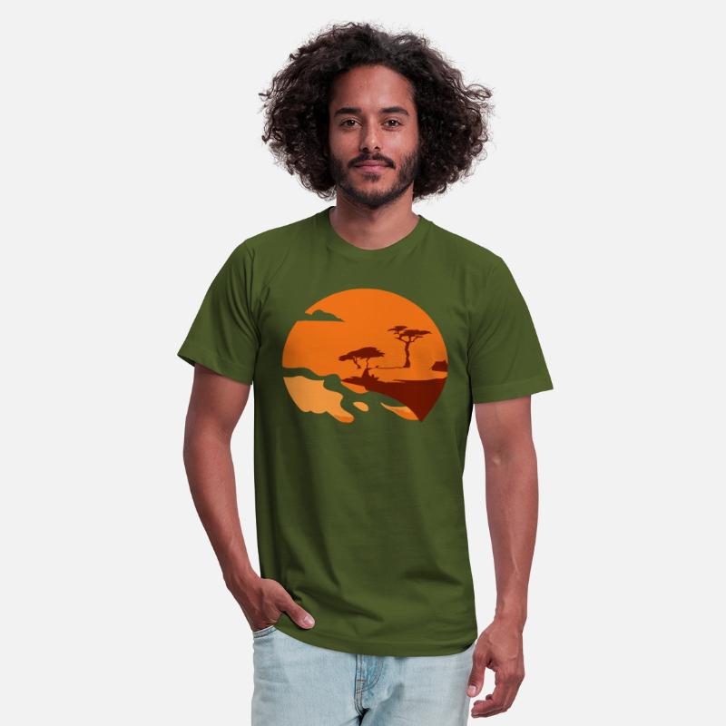 african landscape vector