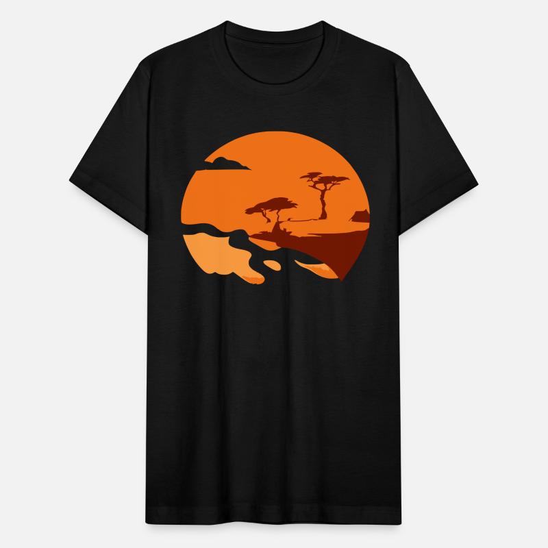 african landscape vector