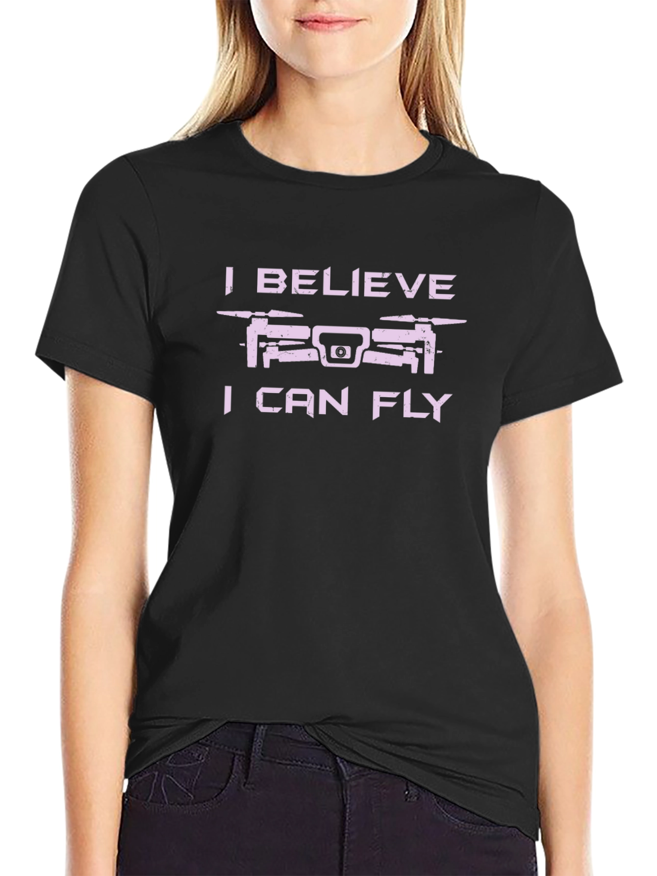 I Believe I Can Fly Drone T-Shirt