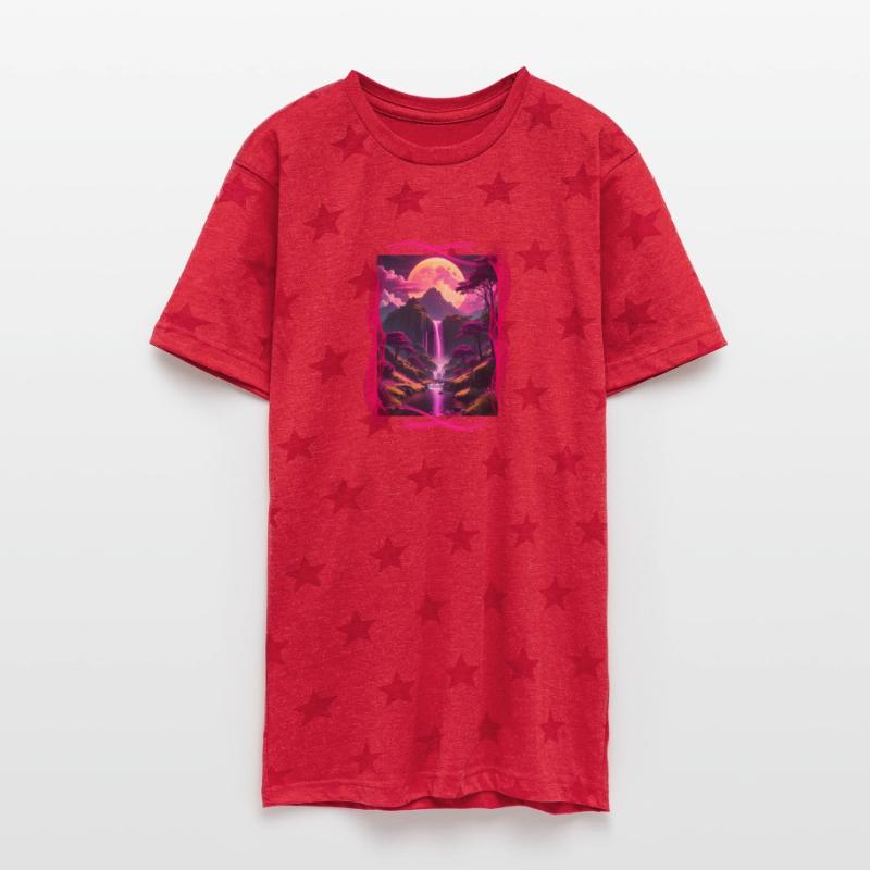 Alien world nature scene