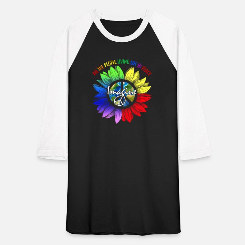 All The People Living Life In Peace Imagine