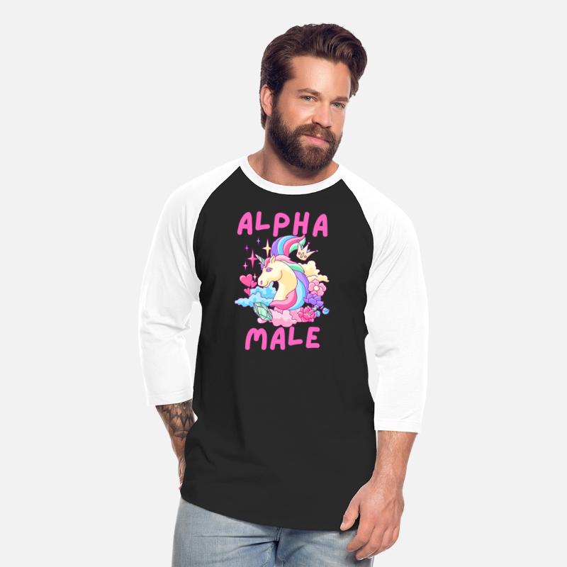Alpha Male- Funny Meme Unicorn Gift
