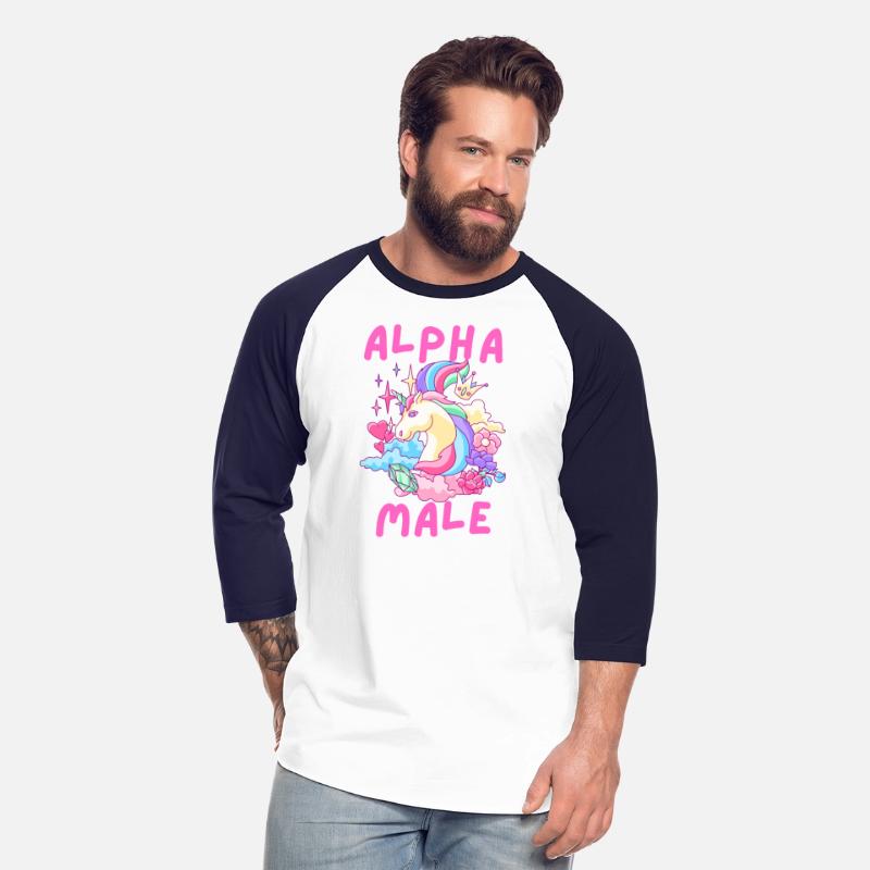 Alpha Male- Funny Meme Unicorn Gift