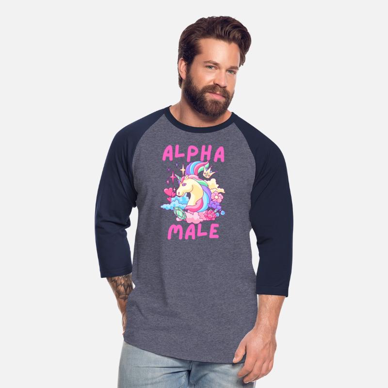 Alpha Male- Funny Meme Unicorn Gift