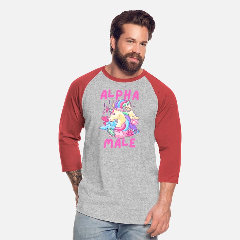 Alpha Male- Funny Meme Unicorn Gift