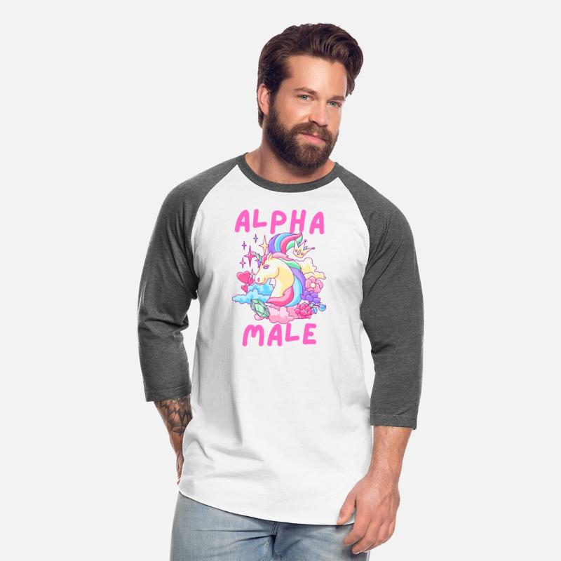 Alpha Male- Funny Meme Unicorn Gift