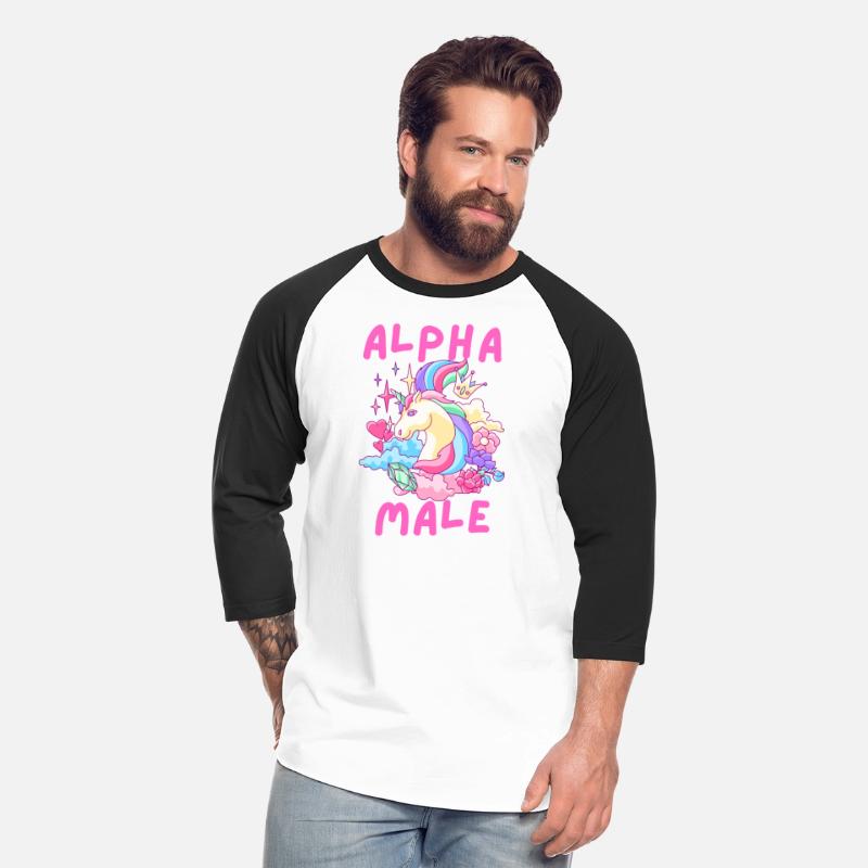 Alpha Male- Funny Meme Unicorn Gift