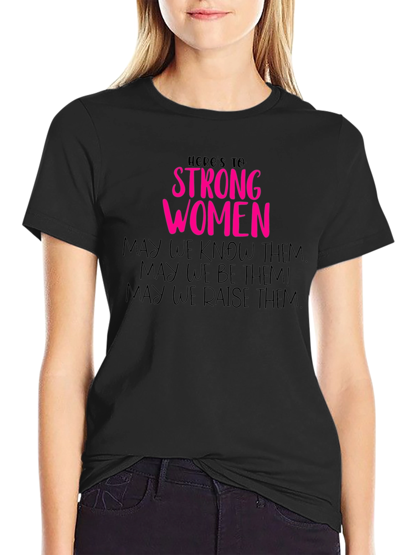 Strong Women Graphic Tee - Empowering Feminist Shirt