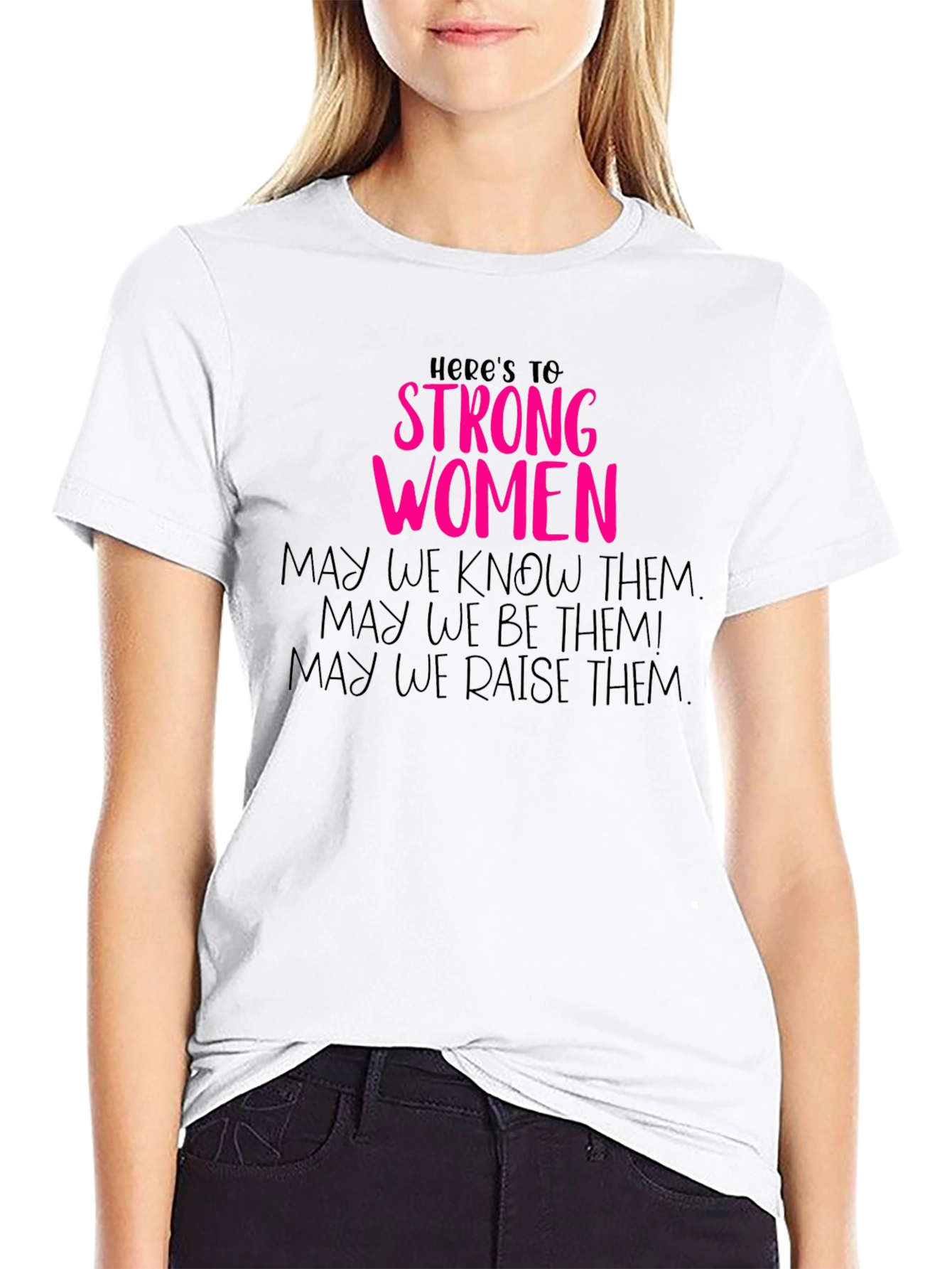 Strong Women Graphic Tee - Empowering Feminist Shirt