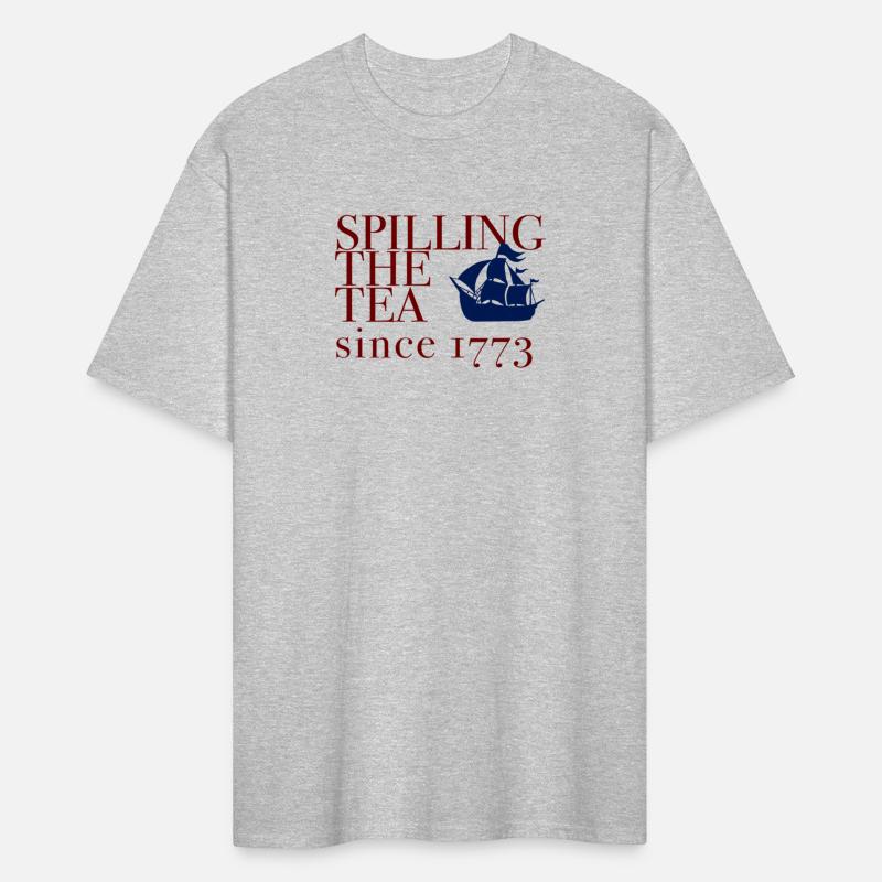 America Spilling Tea Since 1773 July 4 Boston Part